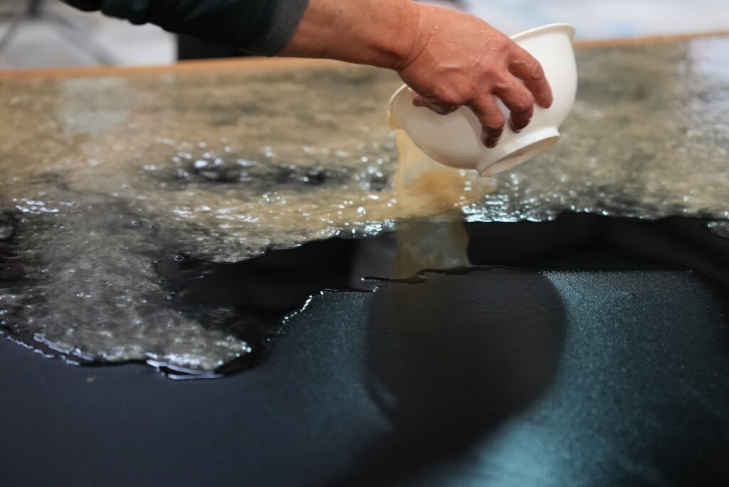 Douglas Diaz washi making
